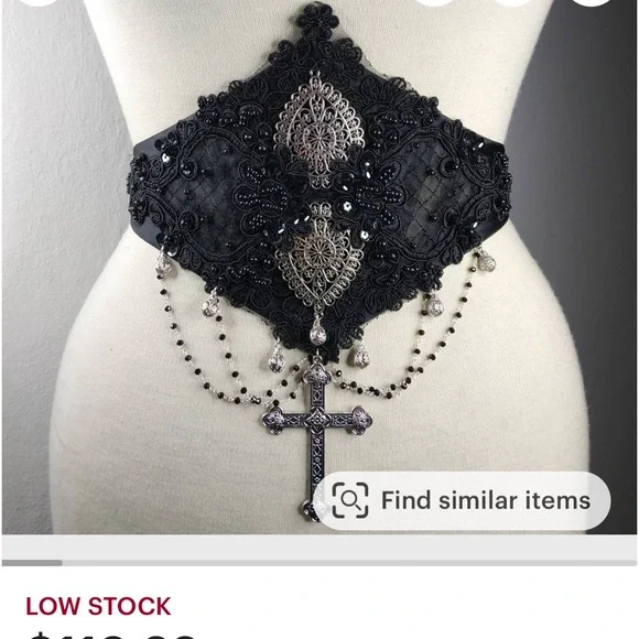 Set I bought off Etsy for over $200 and just added the headpiece - Picture 1 of 7